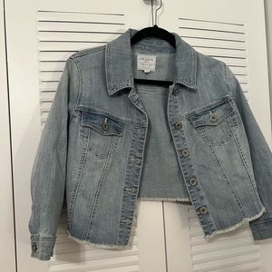 Torrid Cropped Denim Jacket
